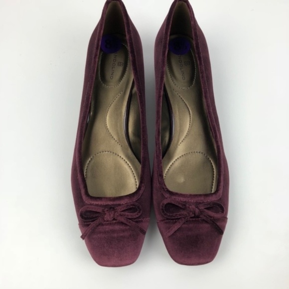 NEW Bandolino Xenica Velvet Block Heel Pum 8.5 - Picture 4 of 6